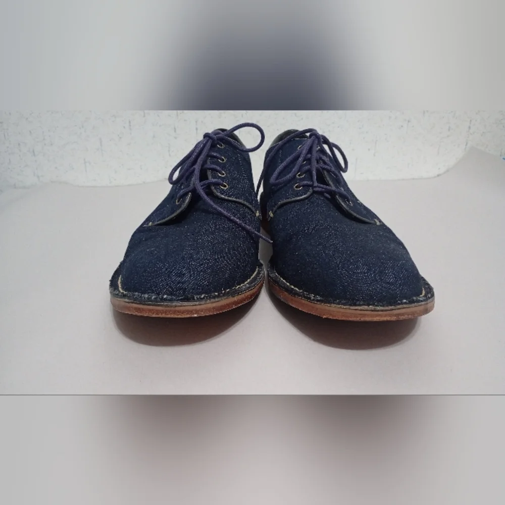 Cole Haan Men’s 13M Grover Oxford Dress Casual Shoes C14336 Denim Navy Preppy
